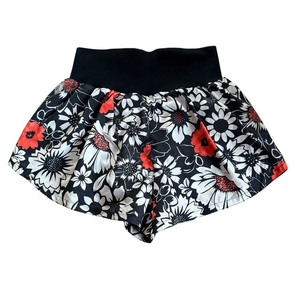NWT Free People Movement Floral Shorts - Picture 7 of 8